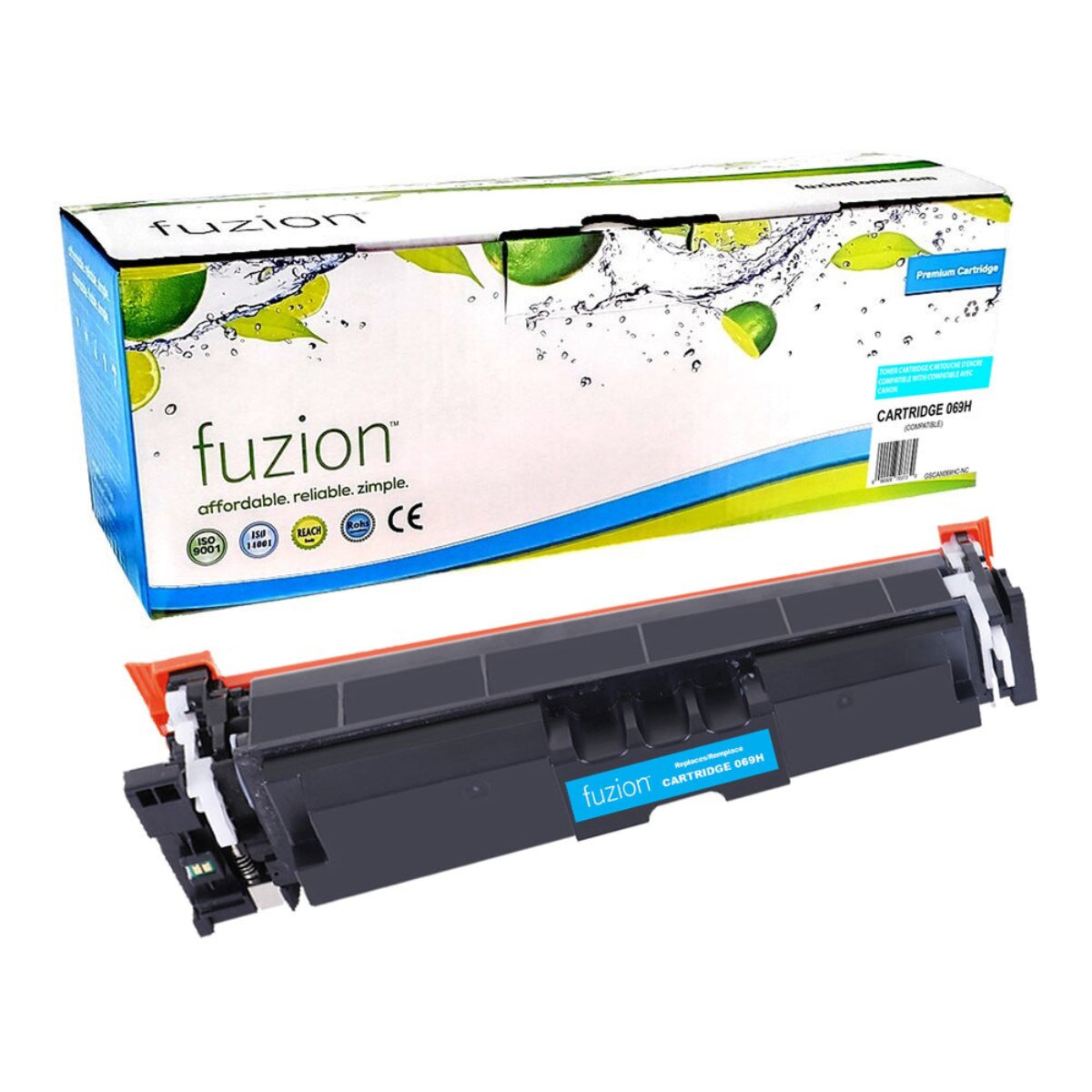 Compatible CANON 069H (5097C001) Cyan Toner Cartridge Premium Quality - Cartouches Certifiées