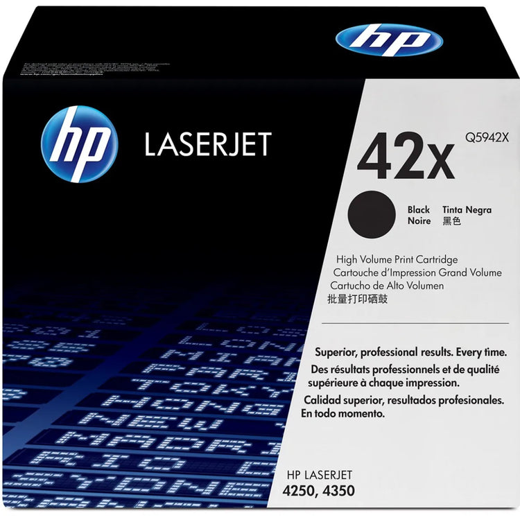HP Q5942XD (42X) Black Original Toner Cartridge - Cartouches Certifiées