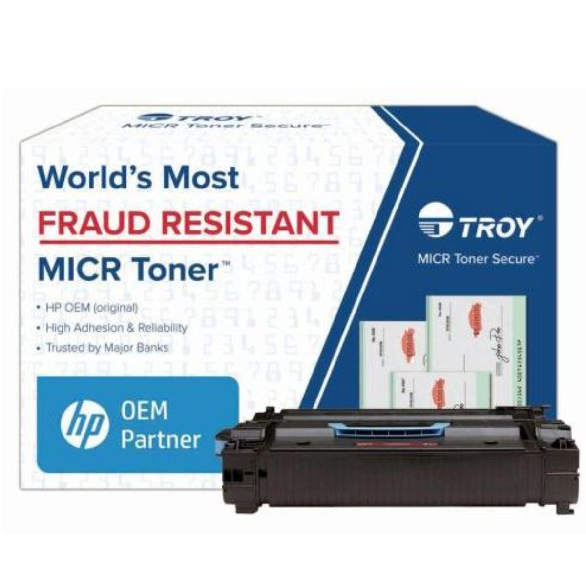 TROY HP CF325X MICR (25X, 02-88000-001) Black Original Secure Toner Cartridge - Cartouches Certifiées