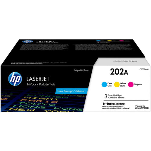 HP CF500AM (202A) Color Original Toner Cartridge - Cartouches Certifiées
