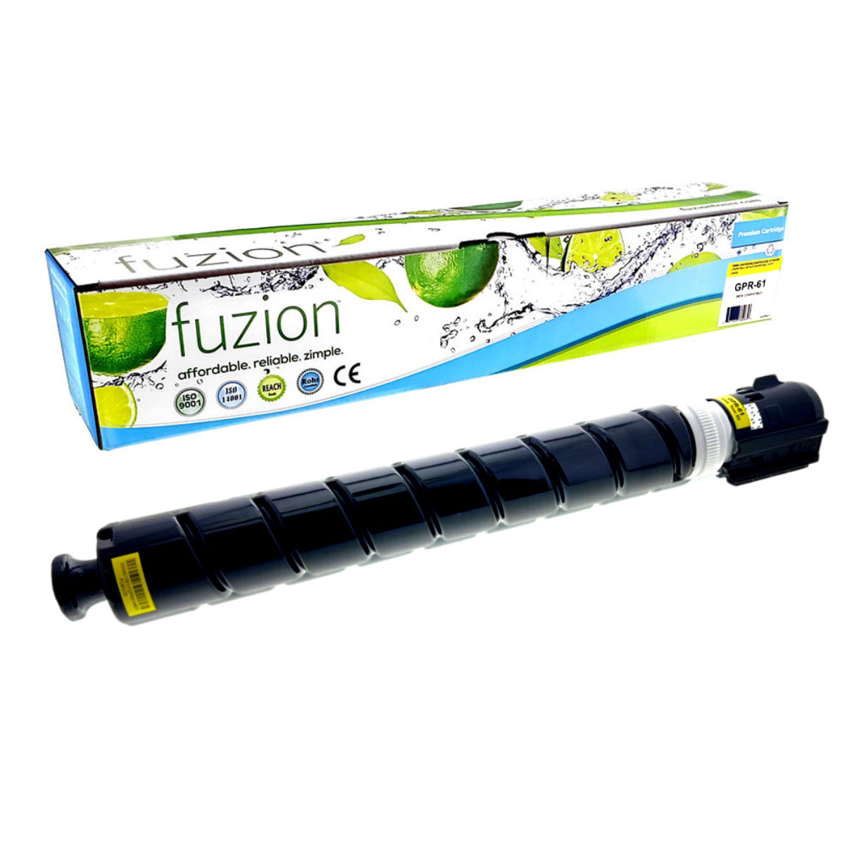 Compatible CANON GPR-61 (3766C003AA) Yellow Toner Cartridge Premium Quality - Cartouches Certifiées
