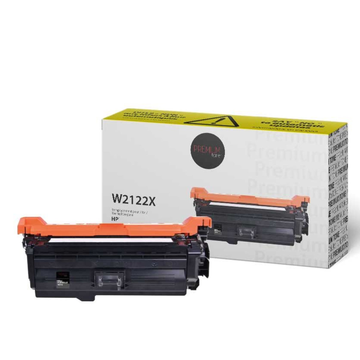 Compatible HP (212X) Yellow Toner Cartridge Premium Quality - Cartouches Certifiées
