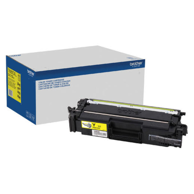 BROTHER TN-810XLY Yellow Original Toner Cartridge - Cartouches Certifiées