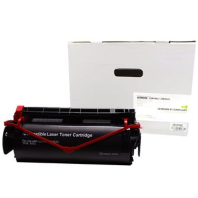 LEXMARK 12A7462 Black Compliant Toner Cartridge - Cartouches Certifiées
