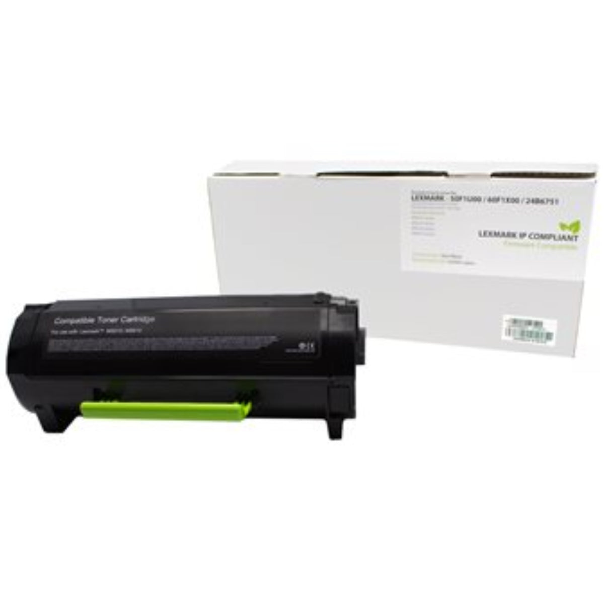 LEXMARK 60F1X00 Black Compliant Toner Cartridge - Cartouches Certifiées