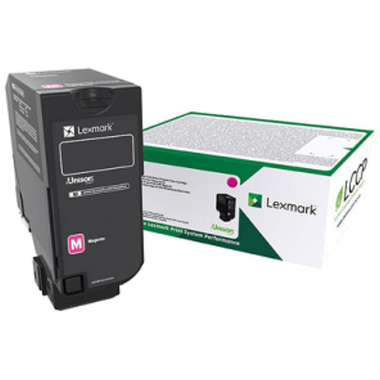 LEXMARK 74C1HM0 Magenta Original Toner Cartridge - Cartouches Certifiées
