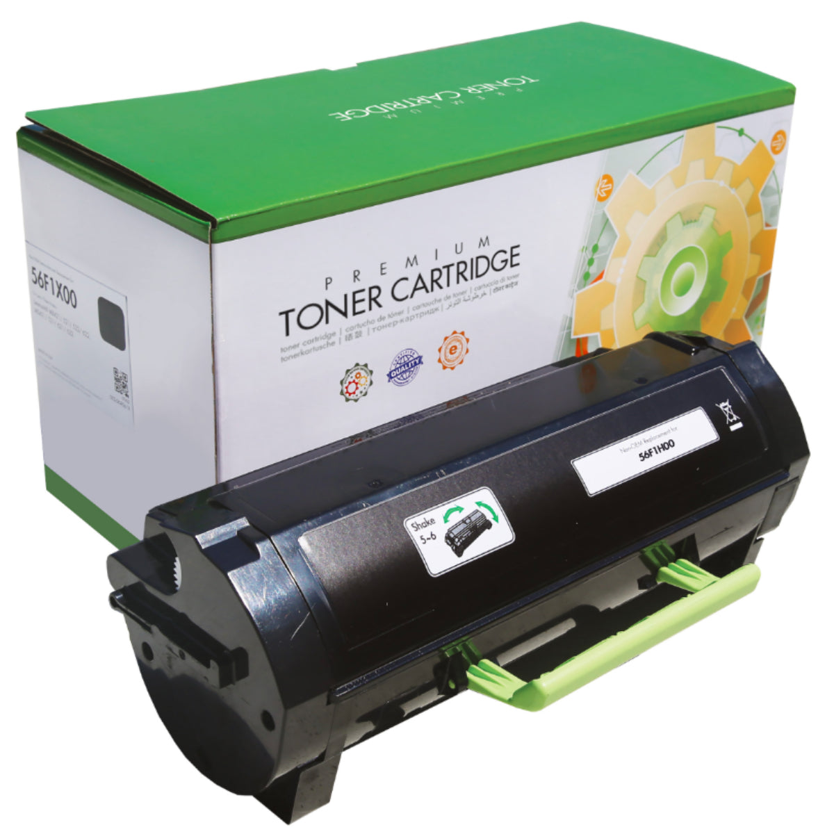 LEXMARK 56F1H00 Black Compliant Toner Cartridge - Cartouches Certifiées
