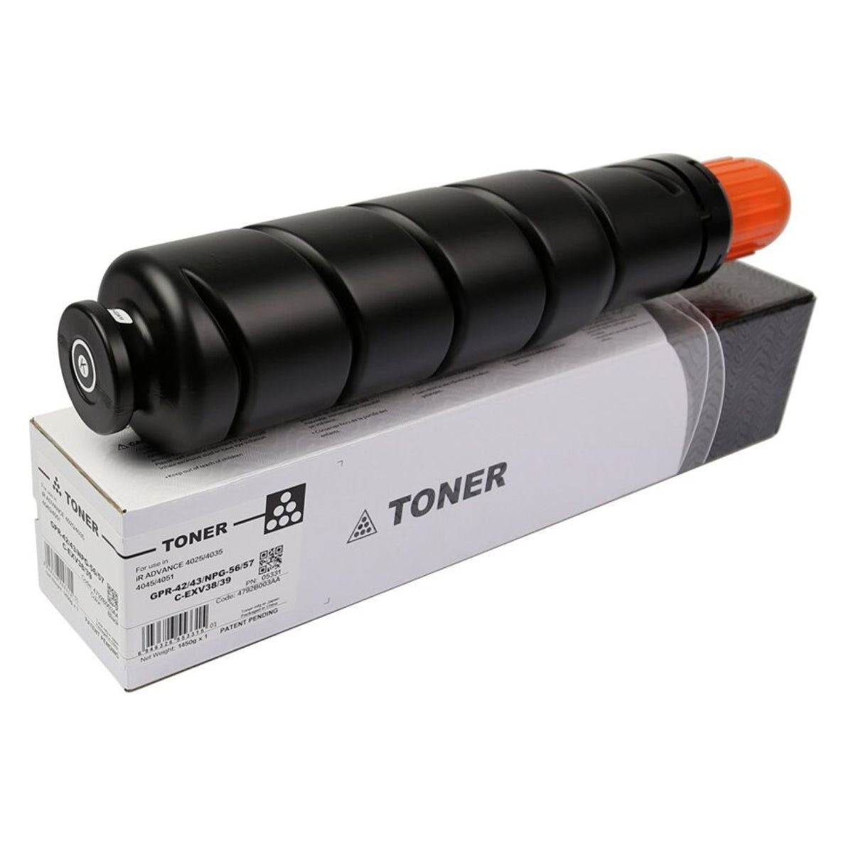 Compatible CANON GPR-43 (4792B003) Black Toner Cartridge Premium Quality - Cartouches Certifiées