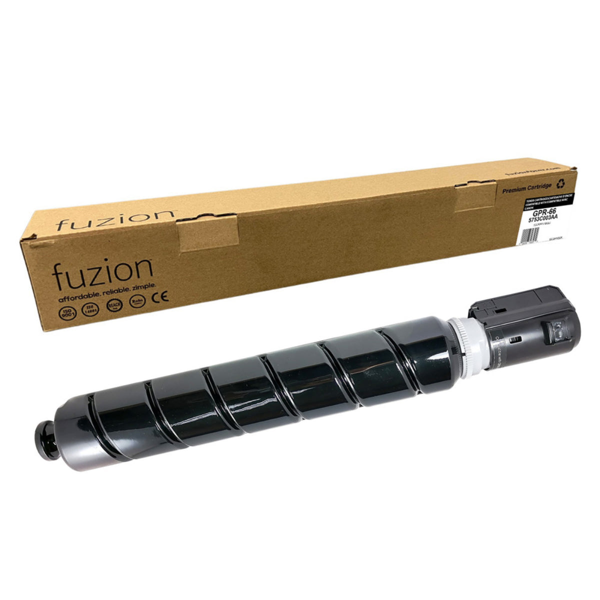 Compatible CANON GPR-66 (5753C003AA) Black Toner Cartridge Premium Quality - Cartouches Certifiées