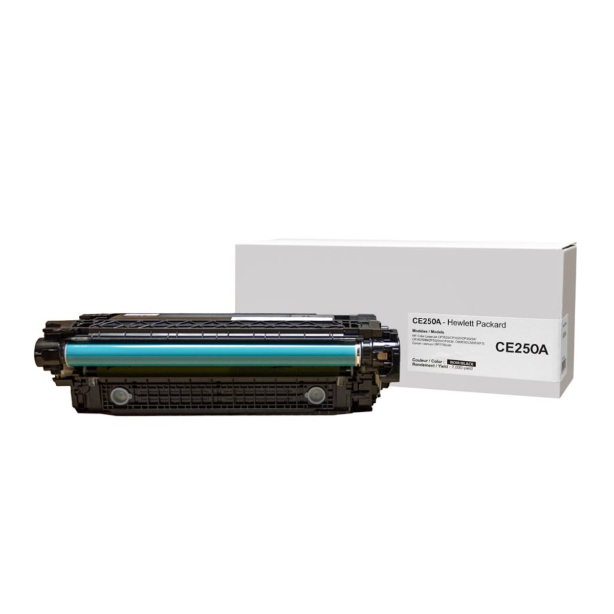 Compatible HP (504A) Black Toner Cartridge Premium Quality - Cartouches Certifiées