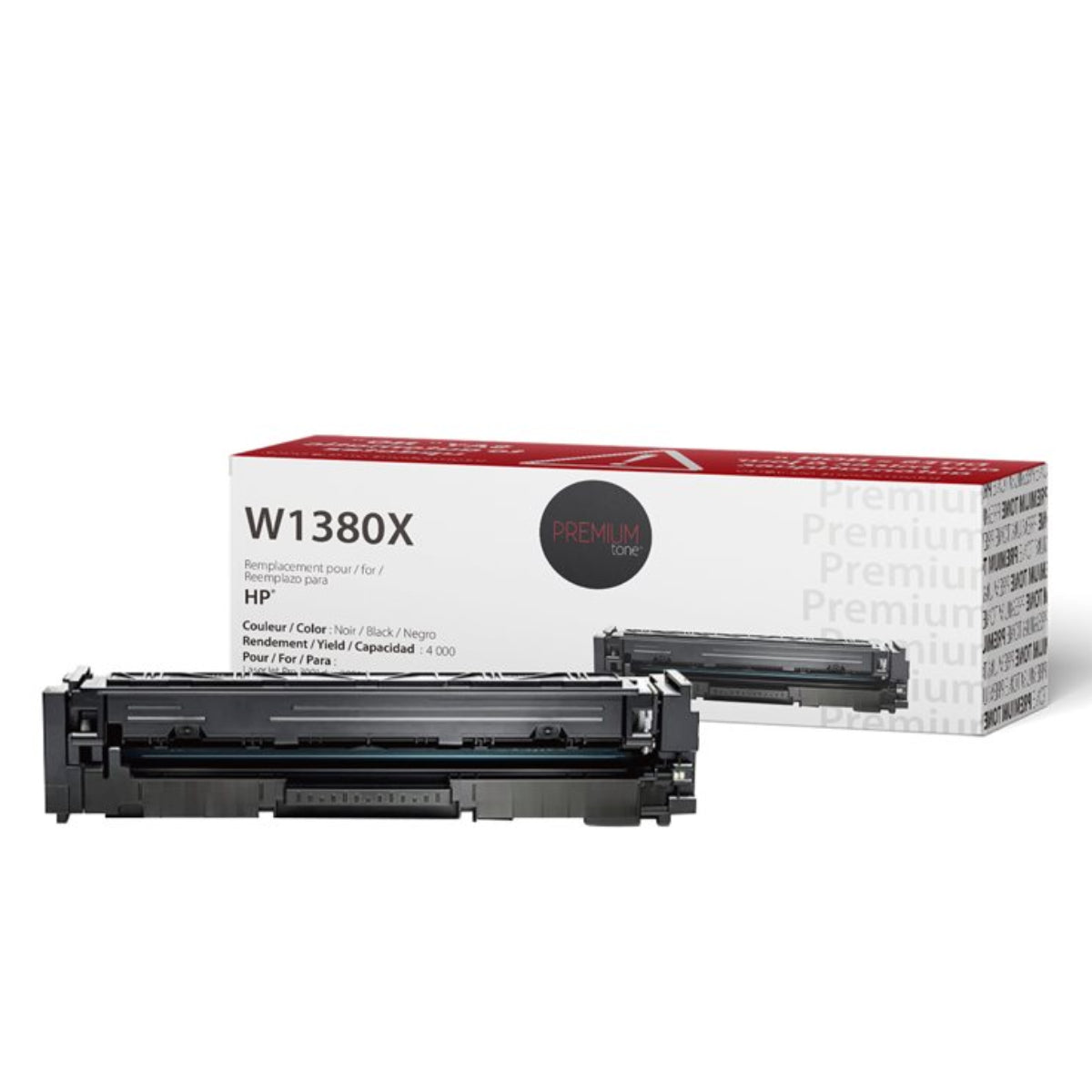 Compatible HP (138X) Black Toner Cartridge Premium Quality - Cartouches Certifiées