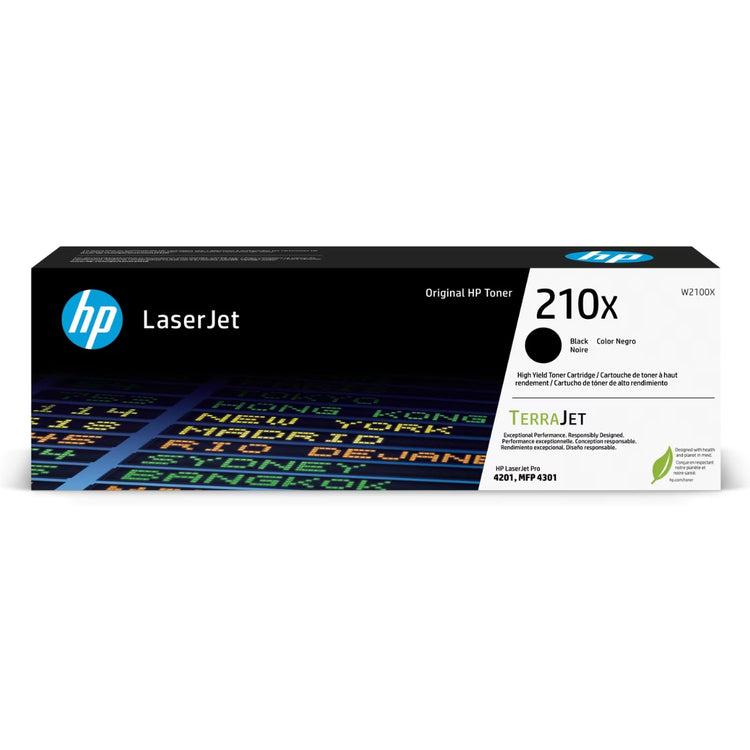 HP W2100X (210X) Black Original Toner Cartridge - Cartouches Certifiées