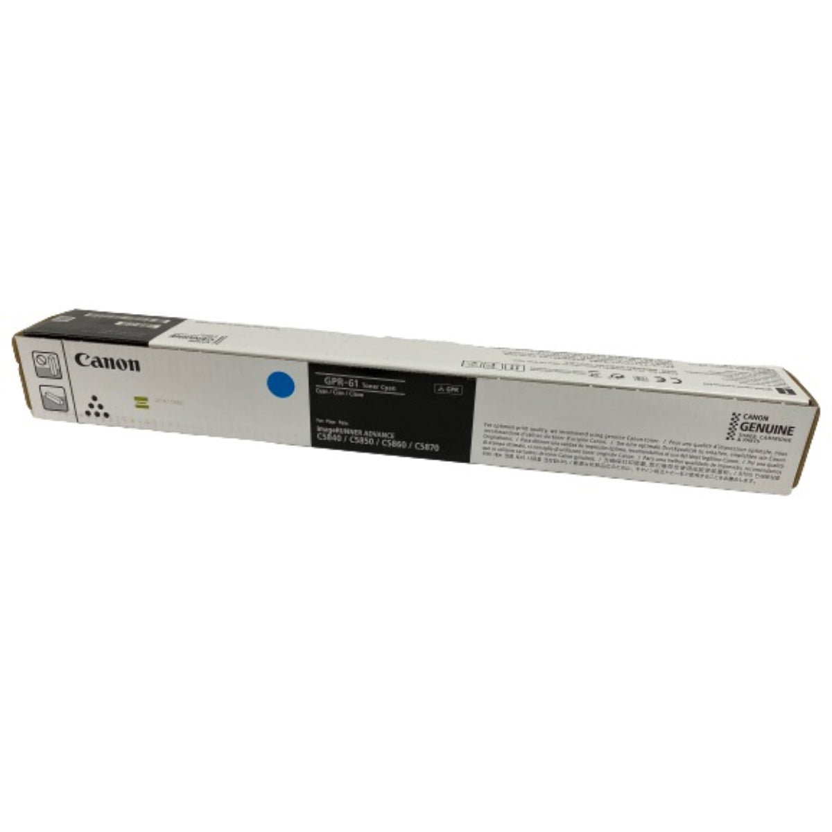 CANON GPR-61 (3764C003AA) Cyan Original Toner Cartridge - Cartouches Certifiées