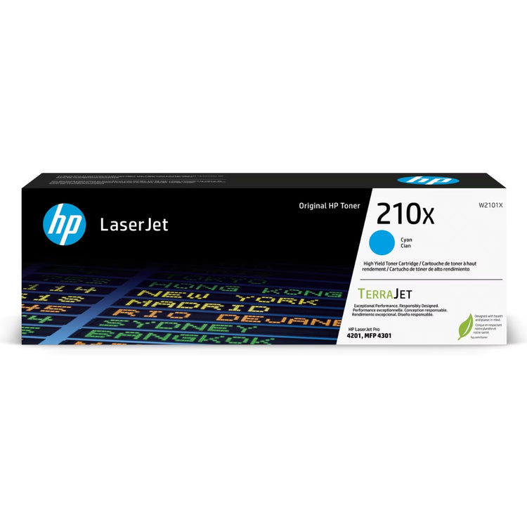 HP W2101X (210X) Cyan Original Toner Cartridge - Cartouches Certifiées