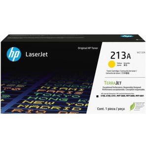HP W2132A (213A) Yellow Original Toner Cartridge - Cartouches Certifiées