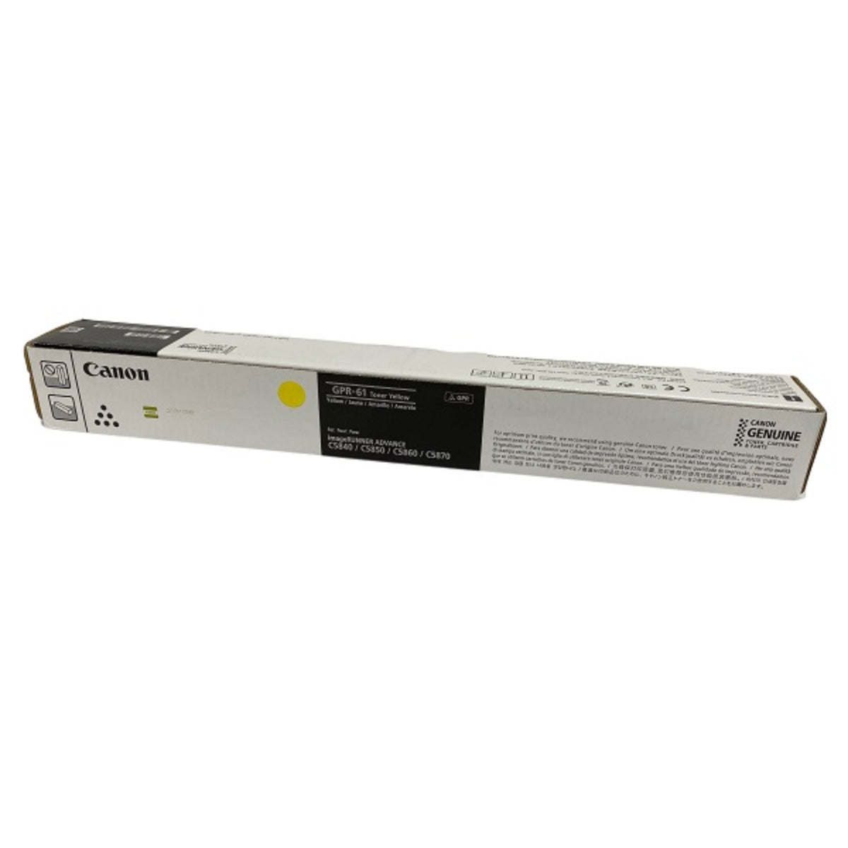 CANON GPR-61 (3766C003AA) Yellow Original Toner Cartridge - Cartouches Certifiées
