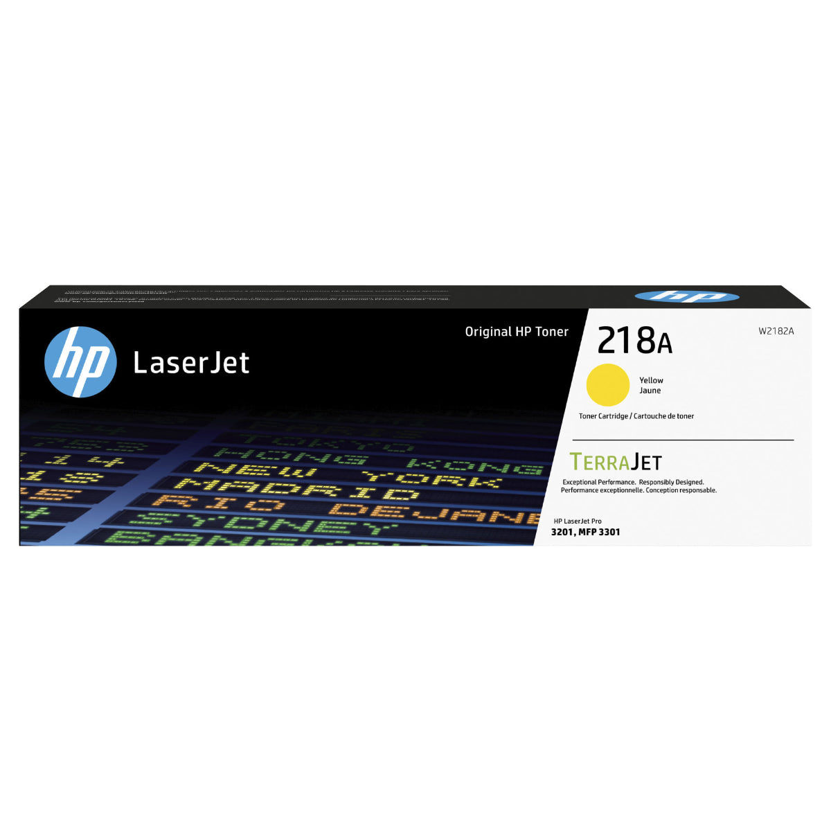 HP W2182A (218A) Yellow Original Toner Cartridge - Cartouches Certifiées