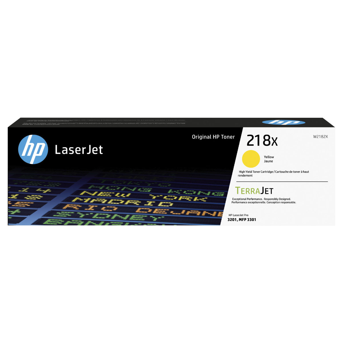HP W2182X (218X) Yellow Original Toner Cartridge - Cartouches Certifiées