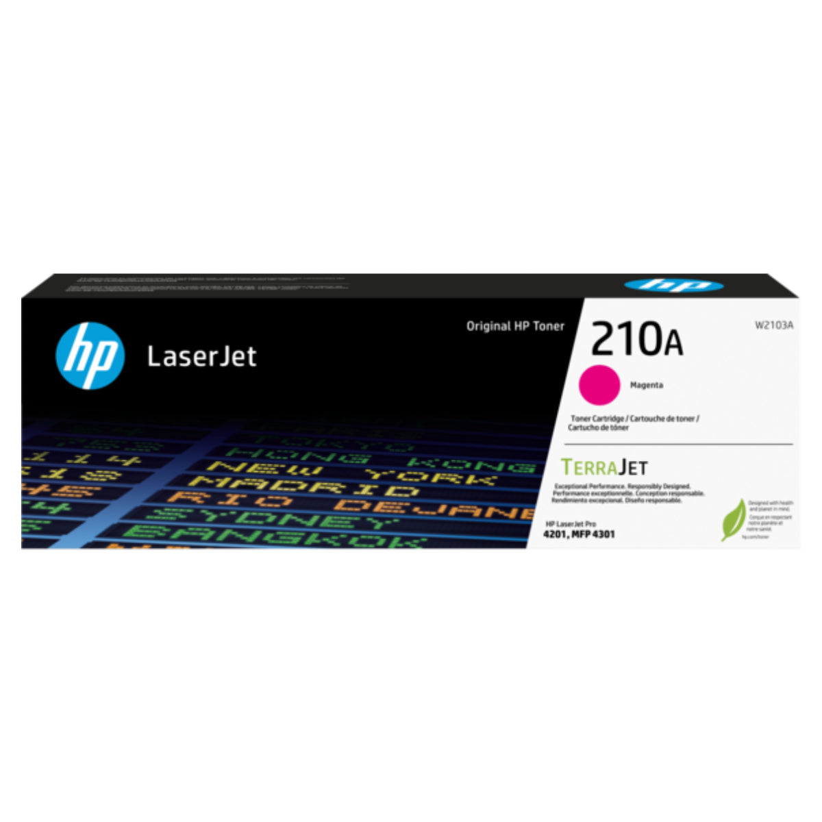 HP W2103A (210A) Magenta Original Toner Cartridge - Cartouches Certifiées