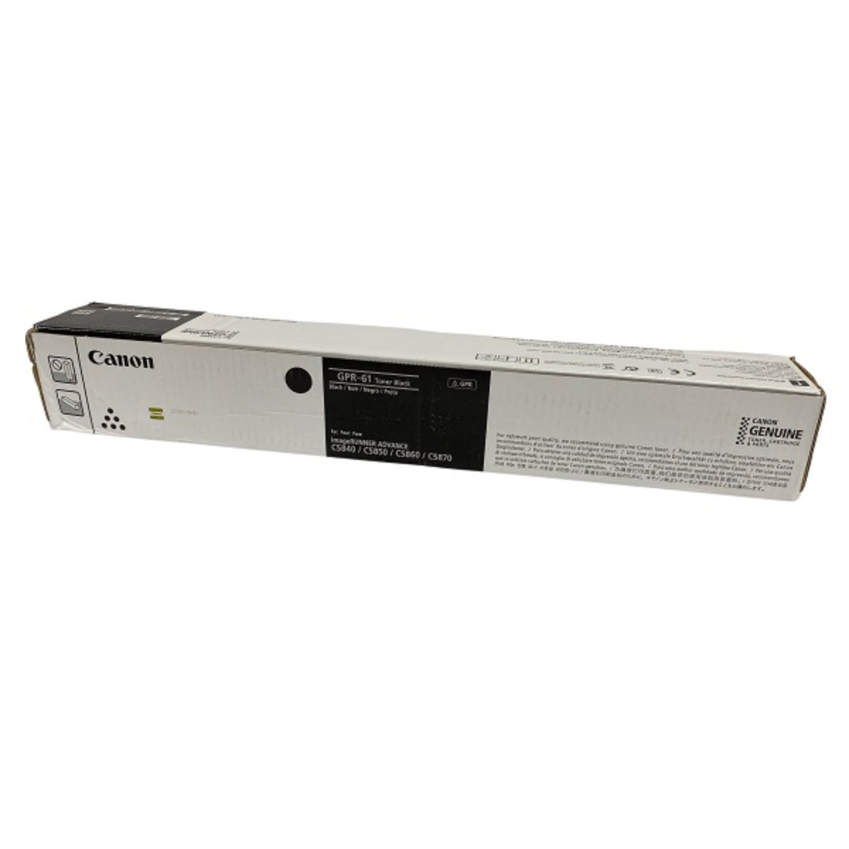 CANON GPR-61 (3763C003AA) Black Original Toner Cartridge - Cartouches Certifiées