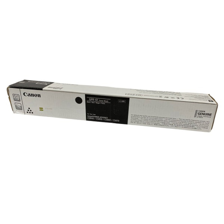 CANON GPR-61 (3763C003AA) Black Original Toner Cartridge - Cartouches Certifiées