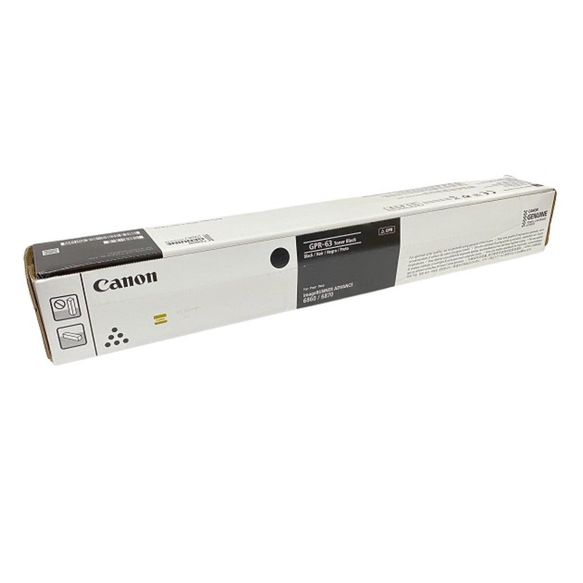 CANON GPR-63 (4766C003) Black Original Toner Cartridge - Cartouches Certifiées