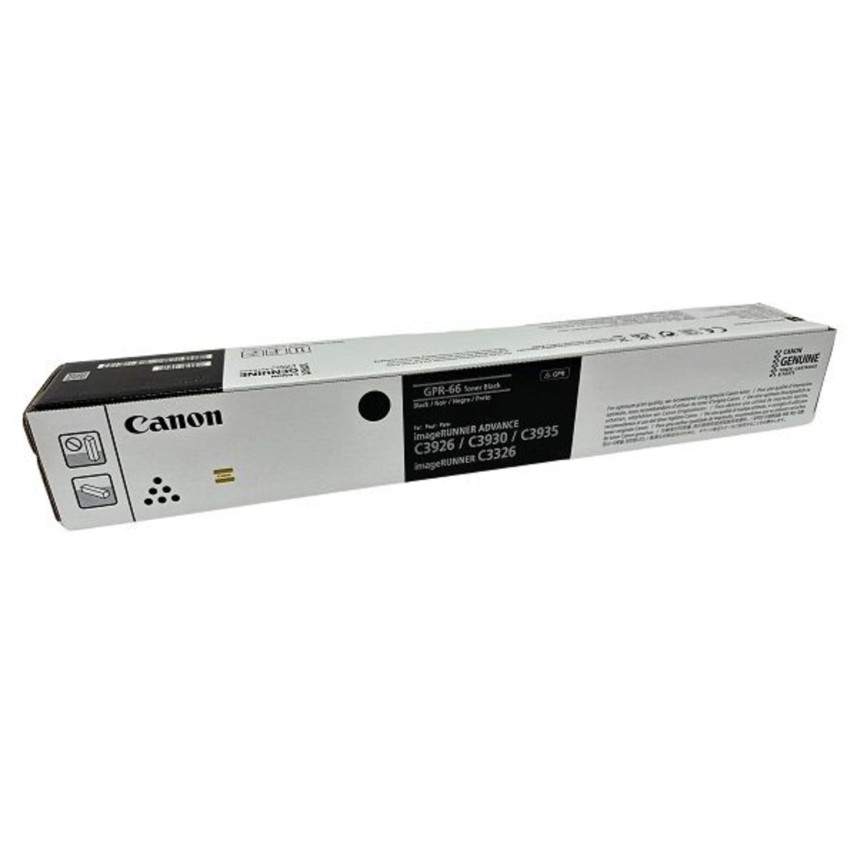 CANON GPR-66 (5753C003AA) Black Original Toner Cartridge - Cartouches Certifiées