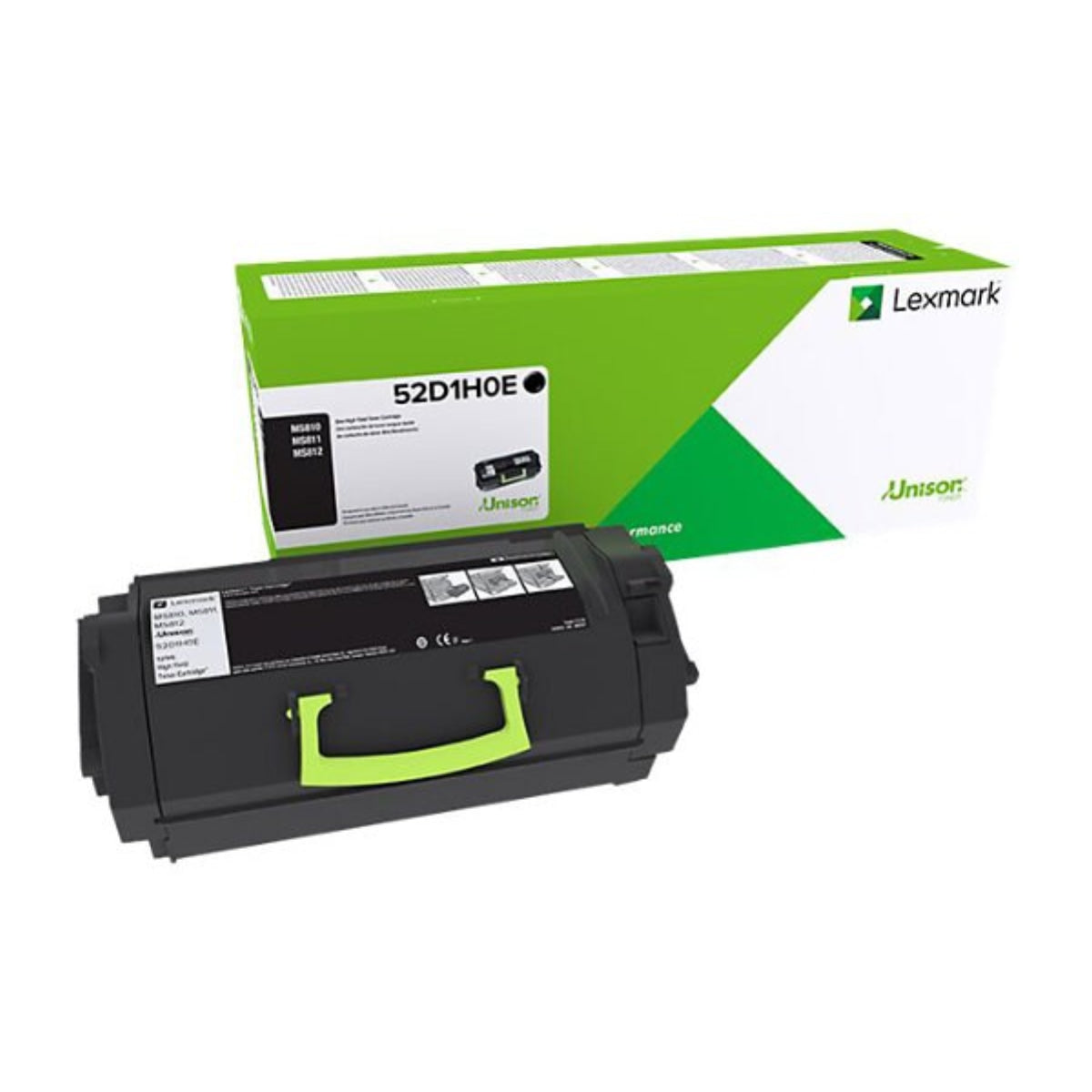 LEXMARK 52D1H0E Black Original Toner Cartridge - Cartouches Certifiées