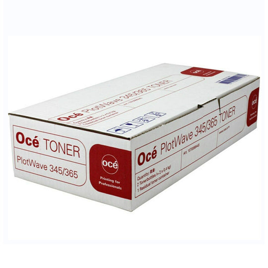 OCE Plotwave 345/365 Pack of 2 (400g) Black Original Toner Cartridge