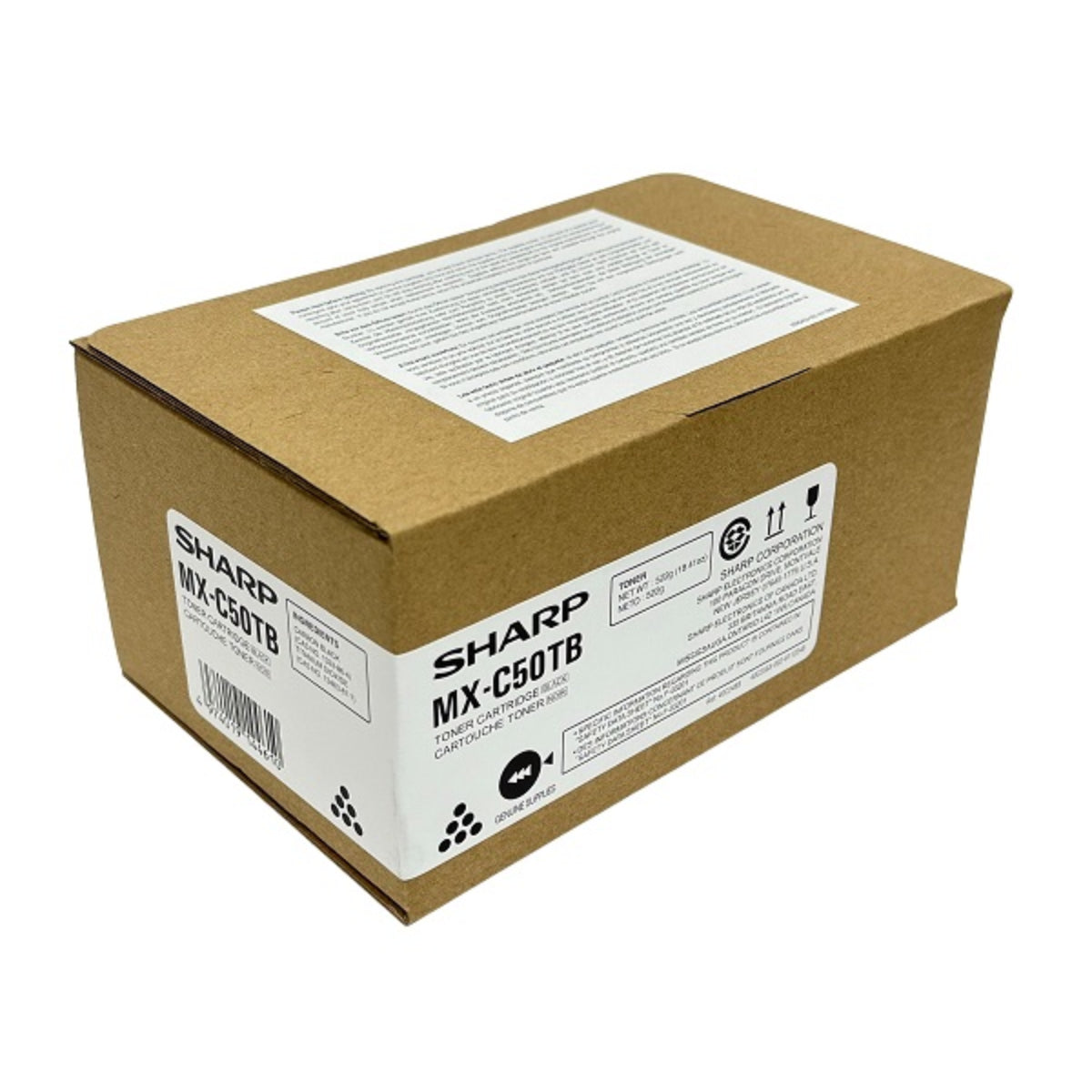 SHARP MXC50TB Black Original Toner Cartridge