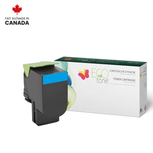 Refurbished LEXMARK C231HC0 Cyan Toner Cartridge - Cartouches Certifiées