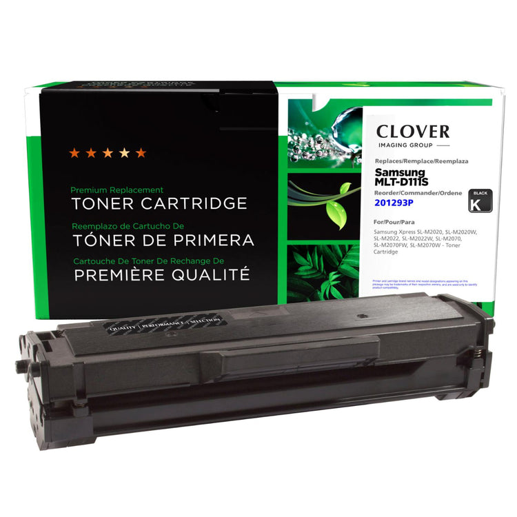 Refurbished SAMSUNG MLT-D111S (SU814A) Black Toner Cartridge - Cartouches Certifiées