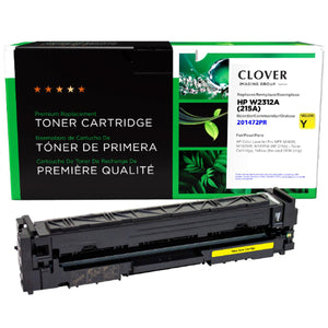 Refurbished HP W2312A (215A) Yellow Toner Cartridge - Cartouches Certifiées