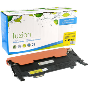 Refurbished SAMSUNG CLT-Y407S (SU001A) Yellow Toner Cartridge - Cartouches Certifiées