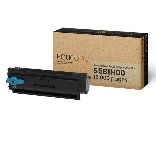 Refurbished LEXMARK 55B1H00 Black Toner Cartridge