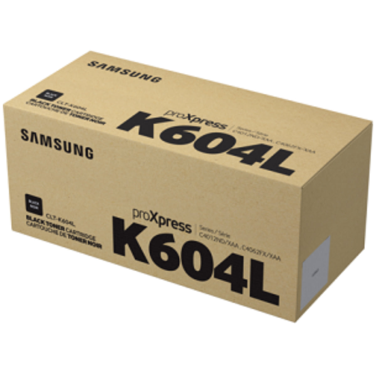 SAMSUNG CLT-K604L (SU215A) Black Original Toner Cartridge - Cartouches Certifiées