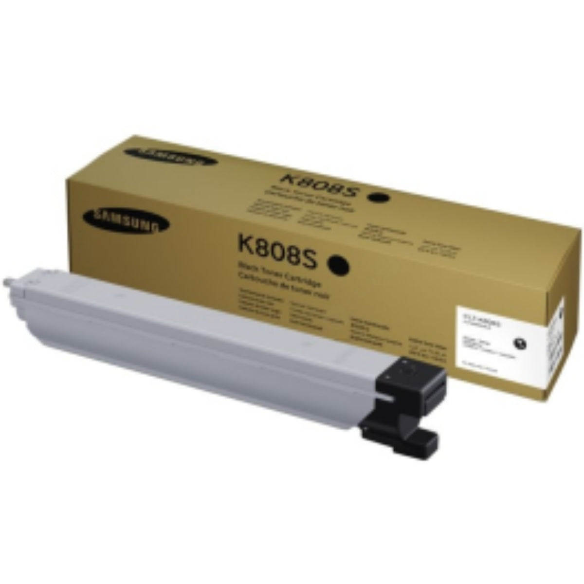 SAMSUNG CLT-K808S (SS602A) Black Original Toner Cartridge - Cartouches Certifiées