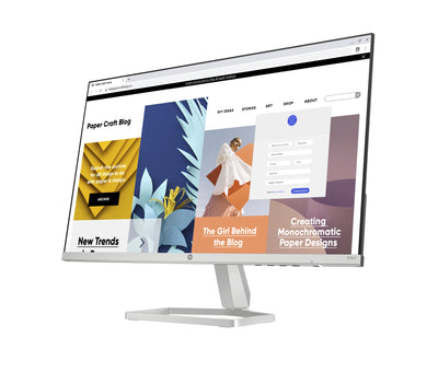 HP Series 5 23.8 inch FHD Monitor - 524sf écran plat de PC 60,5 cm (23.8") 1920 x 1080 pixels LCD Blanc - Image 8