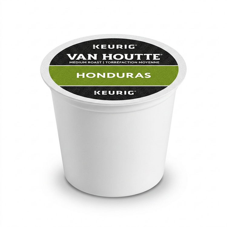 COFFEE-K CUP VAN HOUTTE HONDURAS EXTRA BOLD MEDIUM ROAST 20/BX - Cartouches Certifiees