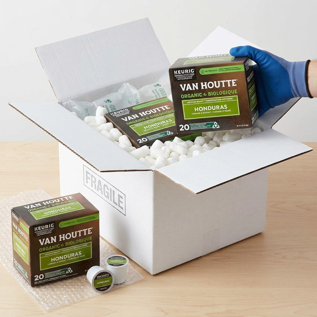 COFFEE-K CUP VAN HOUTTE HONDURAS EXTRA BOLD MEDIUM ROAST 20/BX - Cartouches Certifiees