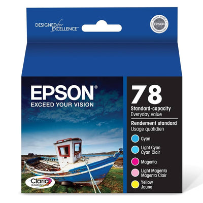 EPSON T078 (T078920-S) Color Original Inkjet Cartridge - Cartouches Certifiées