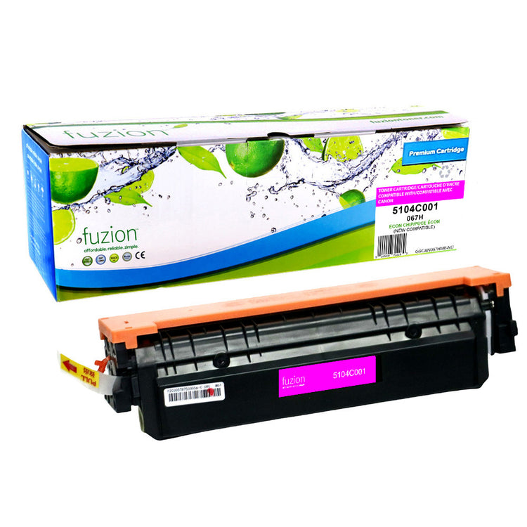 Compatible CANON 067H (5104C001) Magenta Toner Cartridge Premium Quality - Cartouches Certifiées