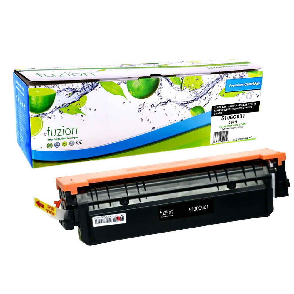 Compatible CANON 067H (5106C001) Black Toner Cartridge Premium Quality - Cartouches Certifiées