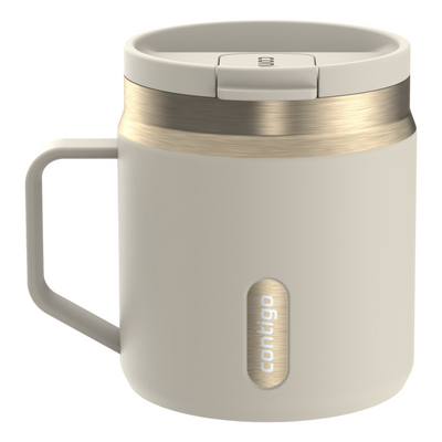 Contigo 14 oz Snapseal Mug PVD - Oatmilk - Premium - Cartouches Certifiees