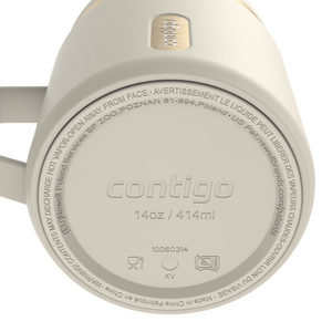 Contigo 14 oz Snapseal Mug PVD - Oatmilk - Premium - Cartouches Certifiees