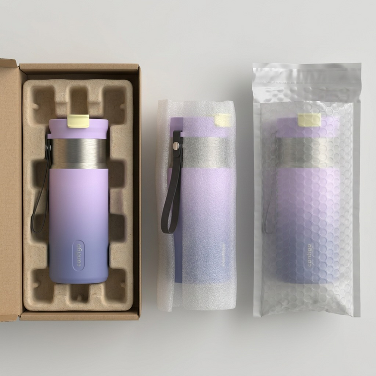 Contigo 16 oz Tween Dual Sip Ombre w strap - Lilac Pulse - Tween - Cartouches Certifiees