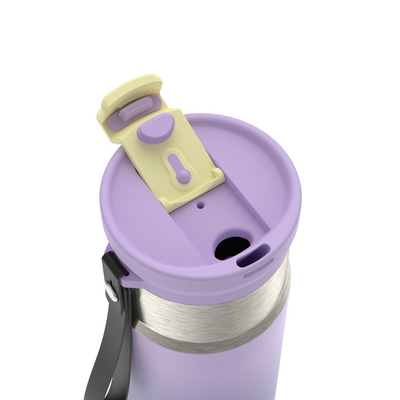 Contigo 16 oz Tween Dual Sip Ombre w strap - Lilac Pulse - Tween - Cartouches Certifiees