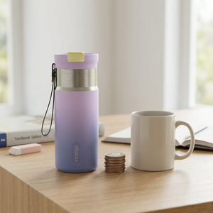Contigo 16 oz Tween Dual Sip Ombre w strap - Lilac Pulse - Tween - Cartouches Certifiees