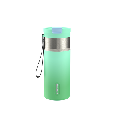 Contigo 16 oz Tween Dual Sip Ombre w strap - Mint Spark - Tween - Cartouches Certifiees