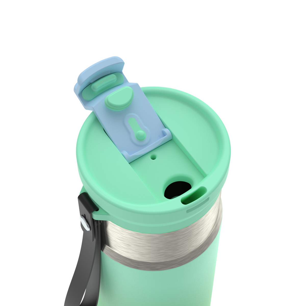 Contigo 16 oz Tween Dual Sip Ombre w strap - Mint Spark - Tween - Cartouches Certifiees